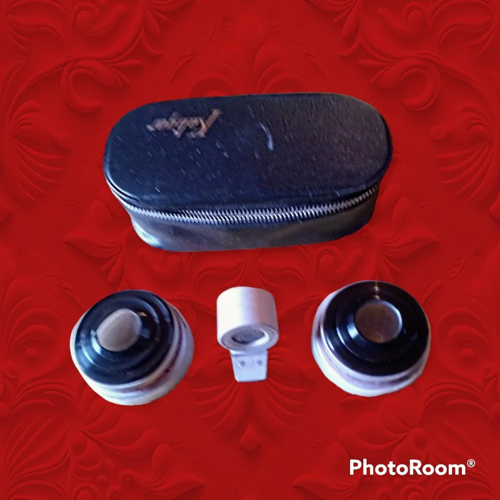 Vintage Kaligar Aux Telephoto & Wide angle lens with case